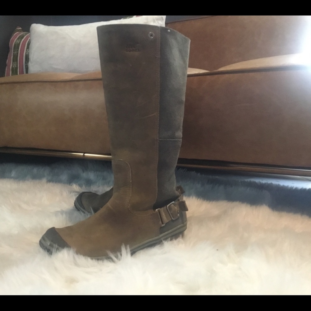 Sorel Slimpack Suede Tall Boot 9 | Sorel Boots 9